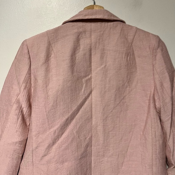 All:Row Blush Pink Textured Blazer Jacket - Women’s Small, Lined, Minimalist - Picture 12 of 13
